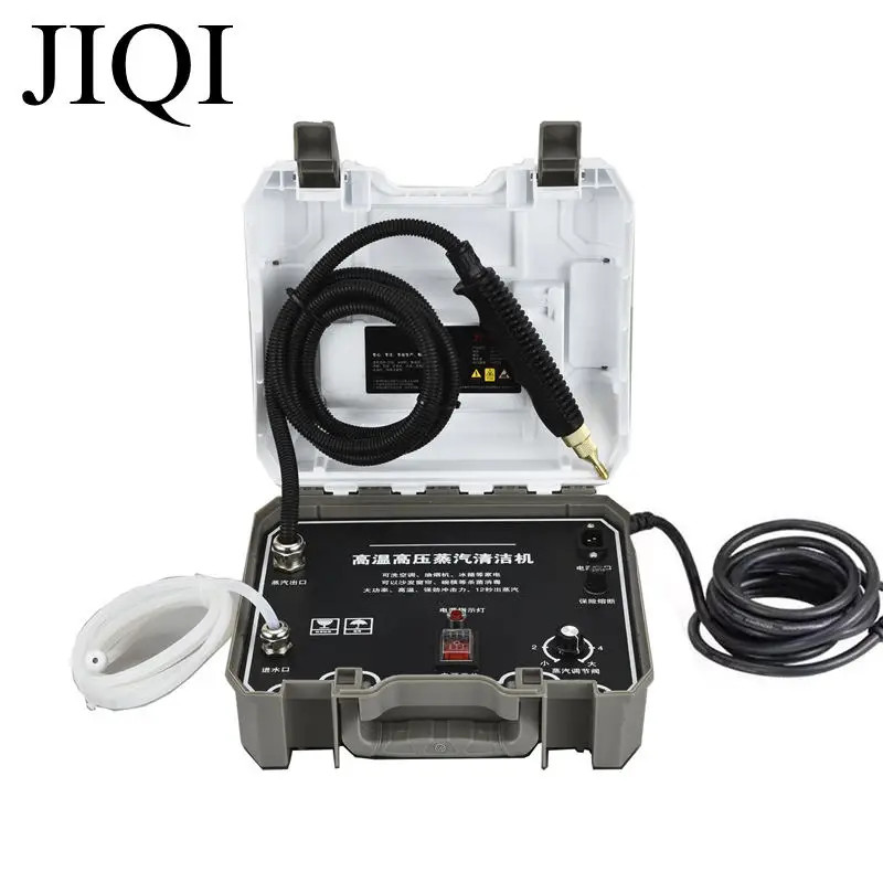Nettoyeur vapeur portable JIQI à 3 barres : puissant et réglable pour un nettoyage en profondeur